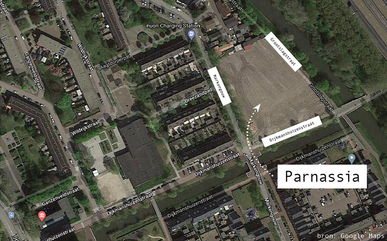 Locatie Parnassia | Creëer je eigen nieuwbouwwoning in Amsterdam-Noord